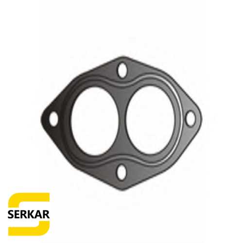 PALİO MAREA 1.2 16V EKSOZ BOGAZ CONTASI  ÇIFT BOGAZ ÇELIK